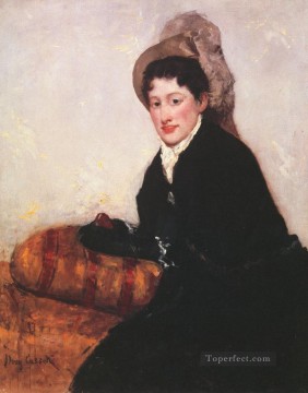 portrait of a standing woman Painting - Portrait of a Woman 1878 mothers children Mary Cassatt
